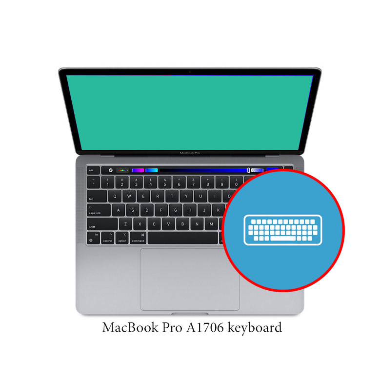 MacBook Pro A1706 Keyboard Replacement Dubai