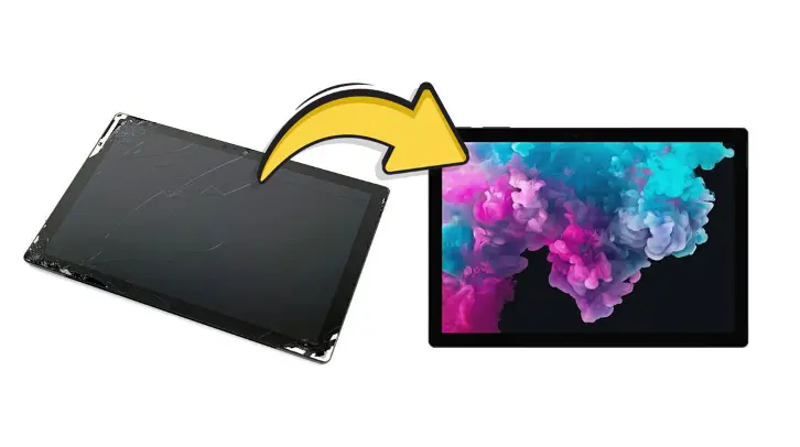 Microsoft Surface Pro repair service at My Celcare JLT Dubai