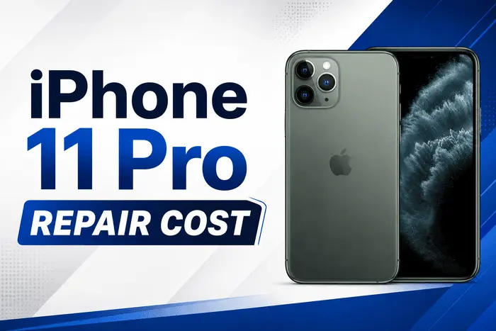 iPhone 11 Pro repair cost in Dubai - screen, battery, charging port and back glass prices