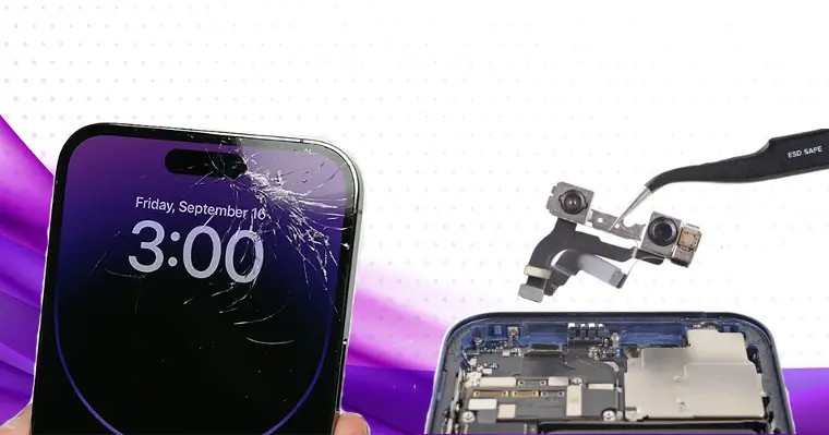 iPhone 14 Pro Max repair service at My Celcare JLT Dubai