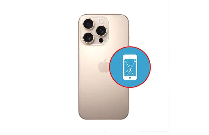 iPhone 16 Pro Max screen repair service at My Celcare JLT Dubai