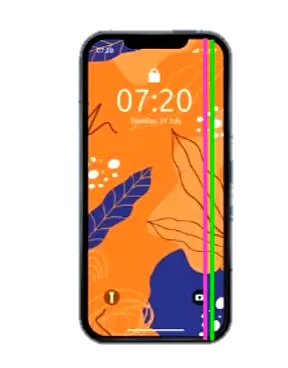 iPhone XS Max screen green lines repair at My Celcare JLT Dubai