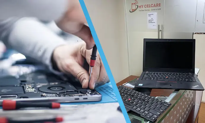 Laptop repair service in Dubai at My Celcare JLT
