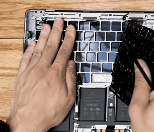 MacBook Air keyboard replacement without data loss at My Celcare JLT Dubai