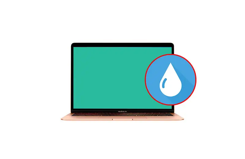 MacBook Air liquid damage repair service in Dubai at My Celcare JLT