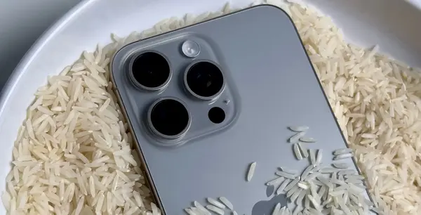 Rice does not fix water damaged iPhones - myth debunked by repair experts